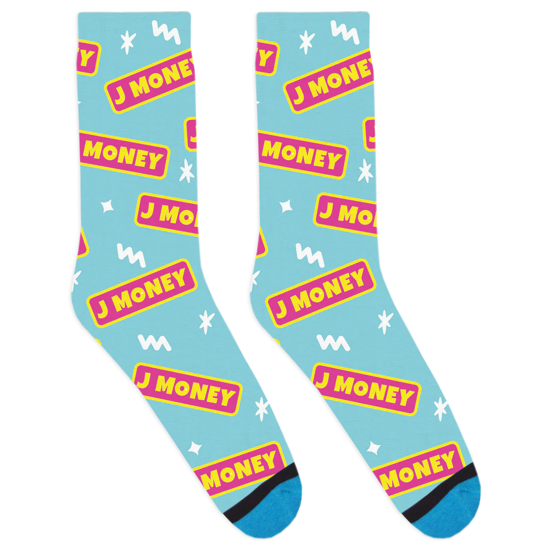 Custom Name Badge Socks Deal
