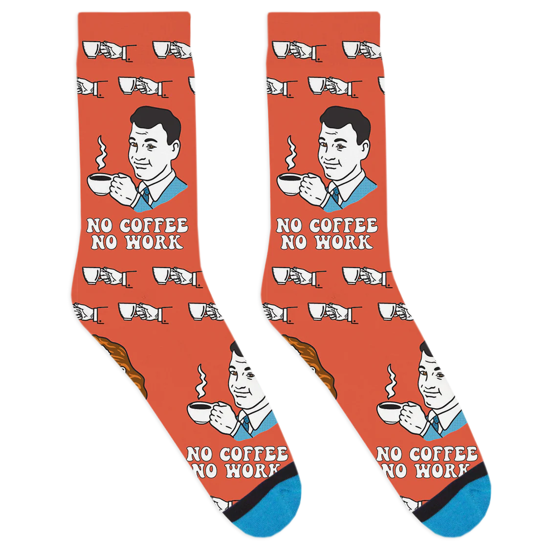 No Coffee No Work Socks - Image 2