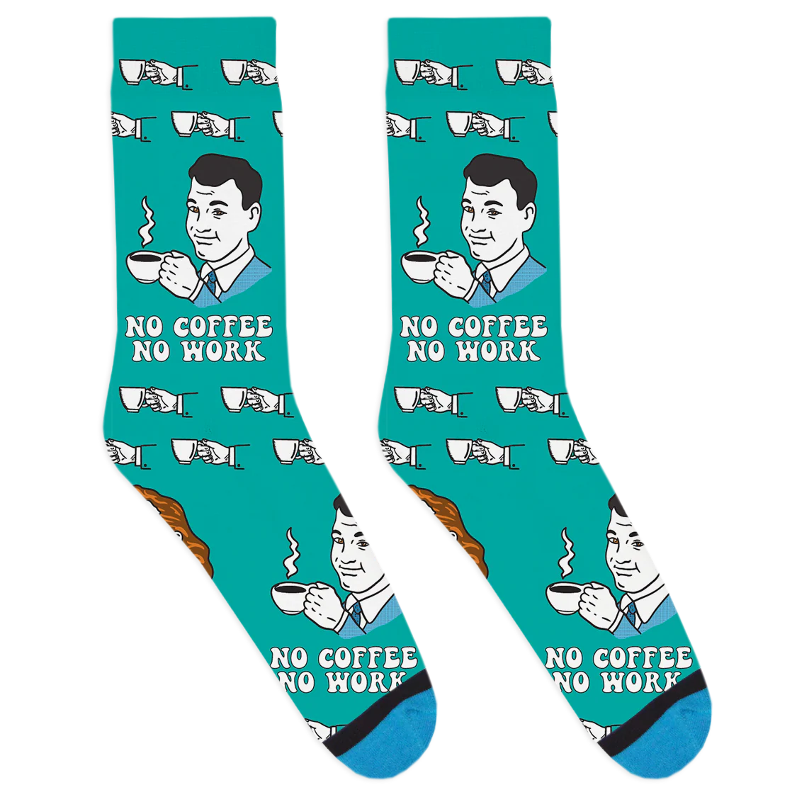 No Coffee No Work Socks - Image 3