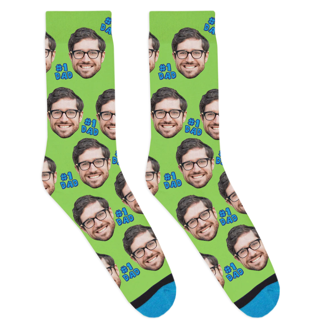 Custom #1 Dad Socks - Image 4