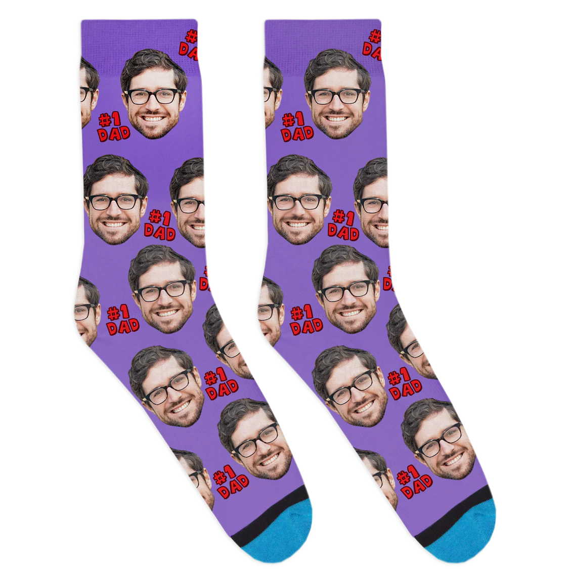 Custom #1 Dad Socks - Image 8