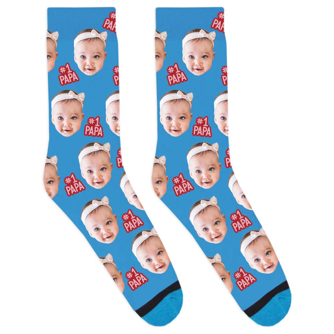 Custom #1 Papa Socks - Image 3