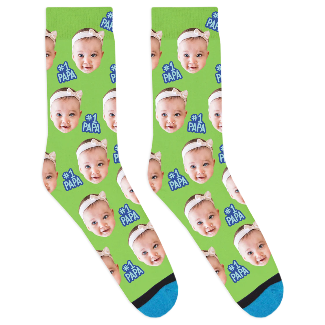 Custom #1 Papa Socks - Image 4