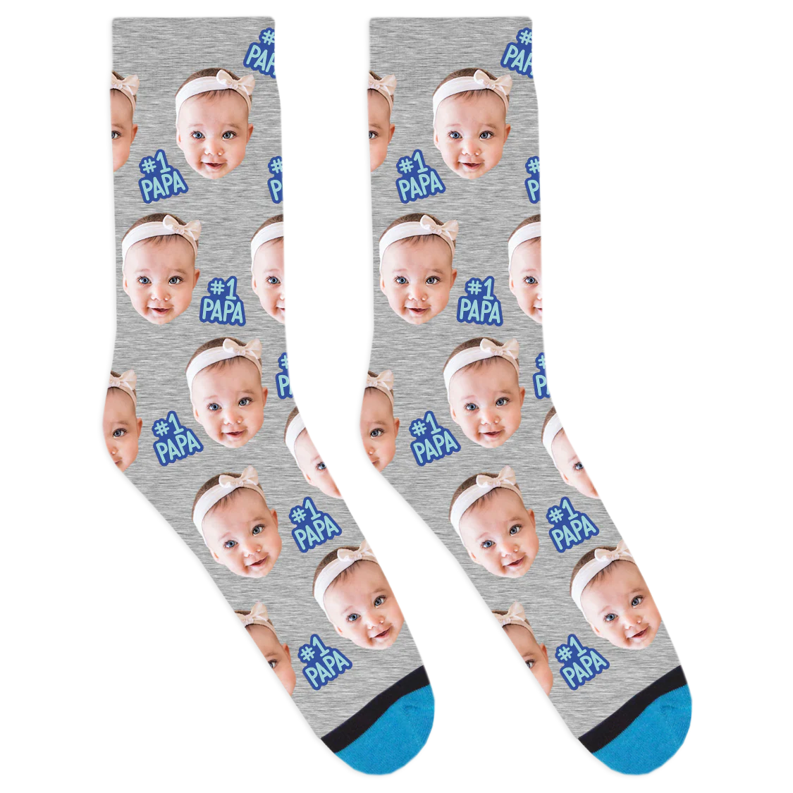 Custom #1 Papa Socks - Image 5