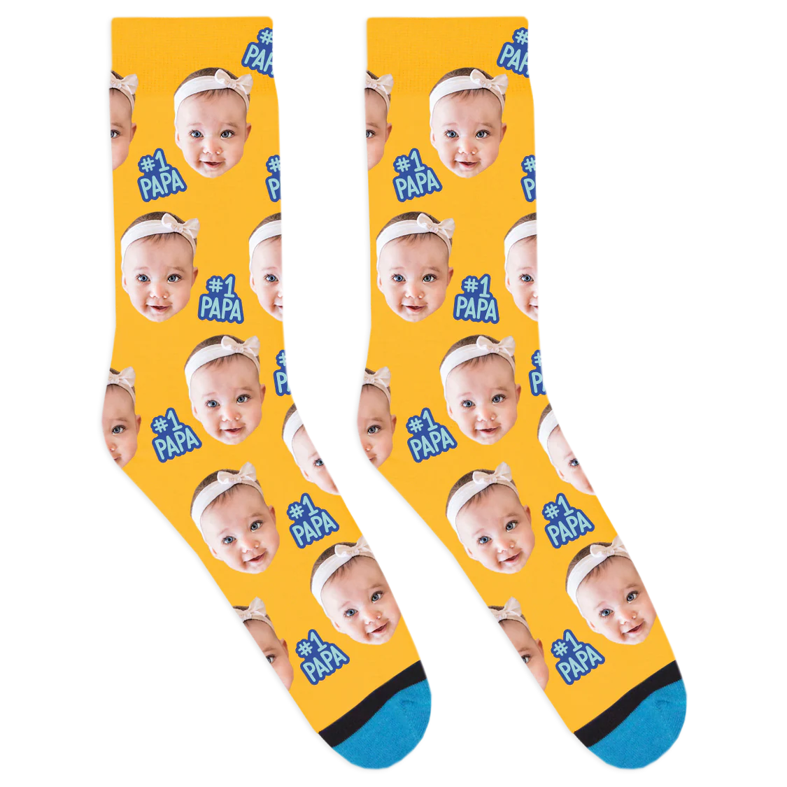 Custom #1 Papa Socks - Image 7