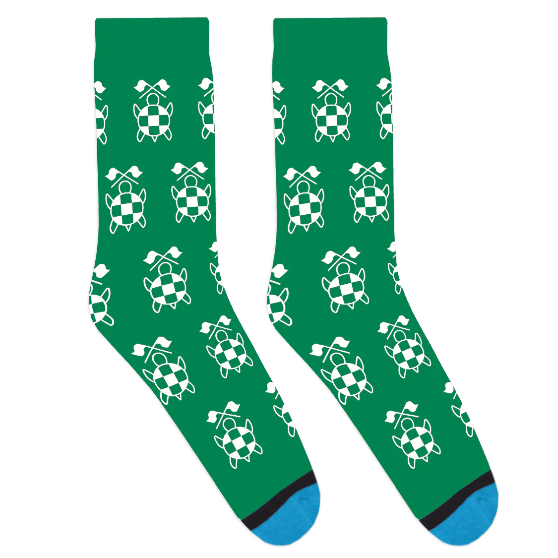 NYC Charity Turtle Race Socks 2025 - Image 2