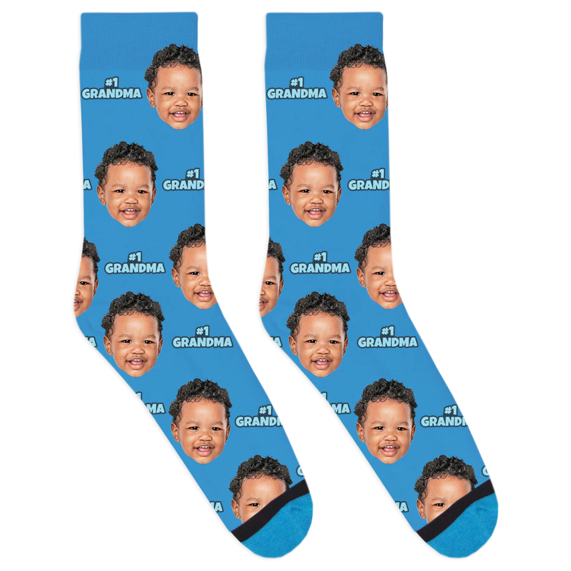 Custom # 1 Grandma Socks - Image 3
