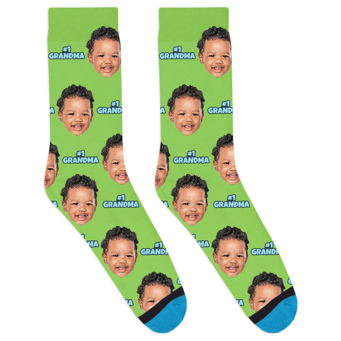 Custom # 1 Grandma Socks - Image 4