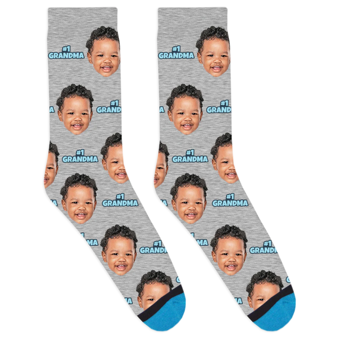Custom # 1 Grandma Socks - Image 5