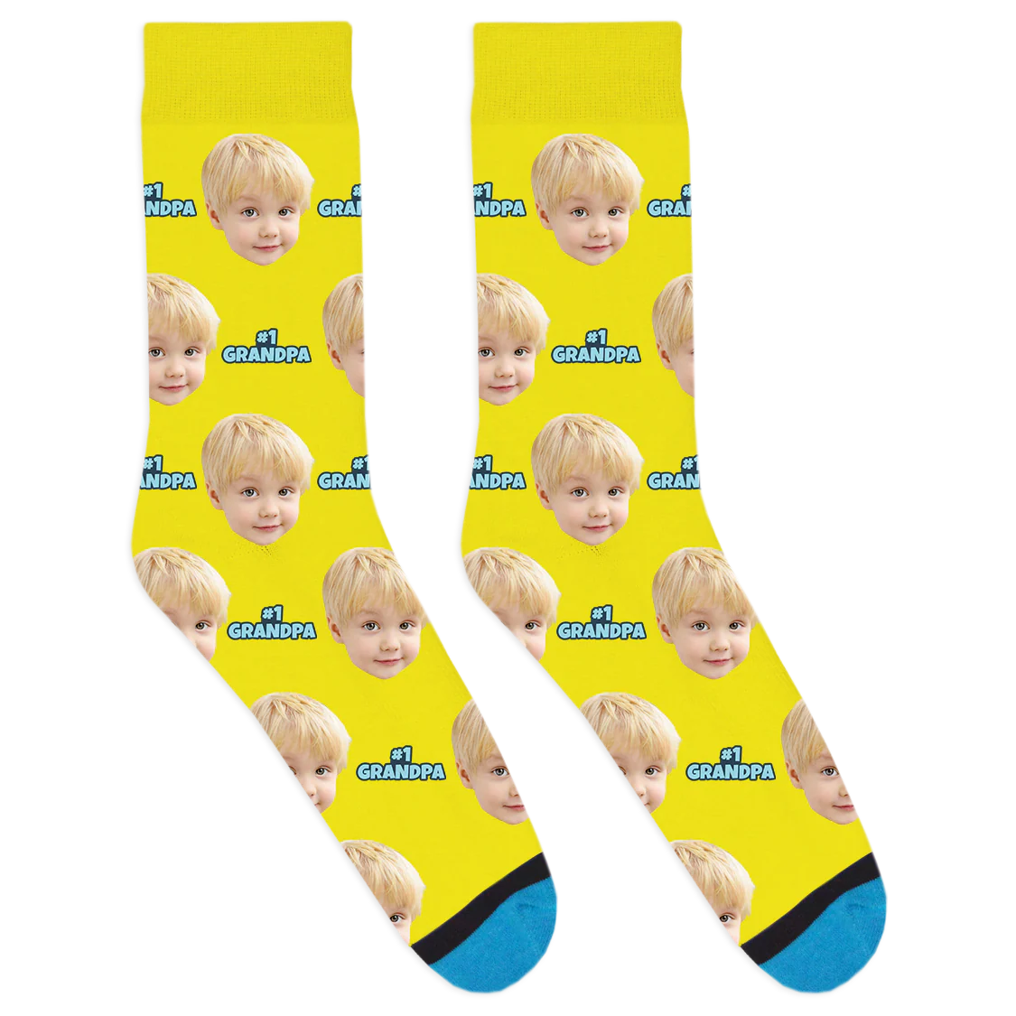 Custom # 1 Grandpa Socks - Image 10