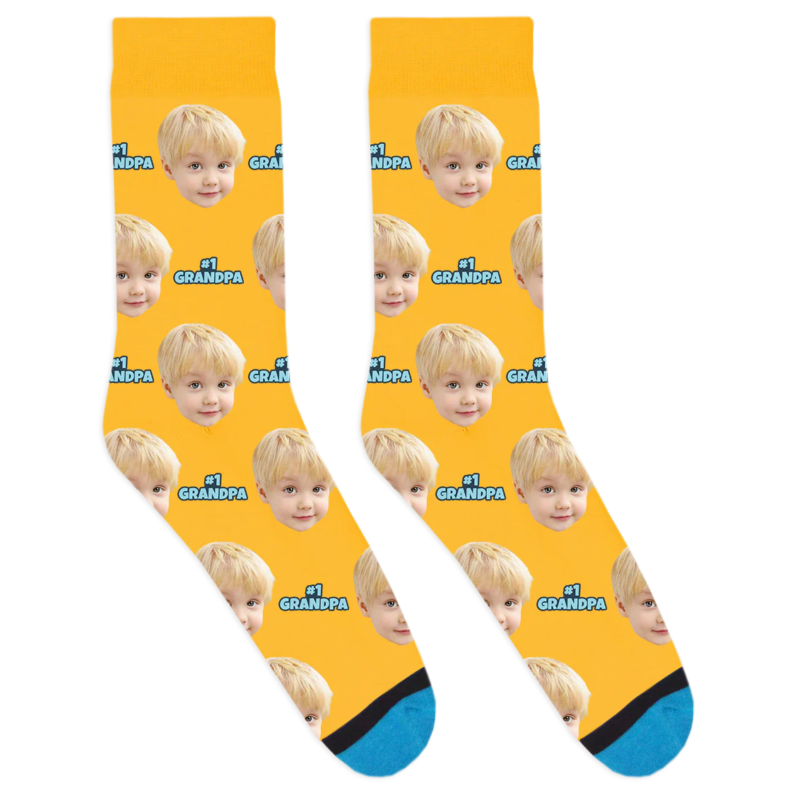 Custom # 1 Grandpa Socks - Image 6