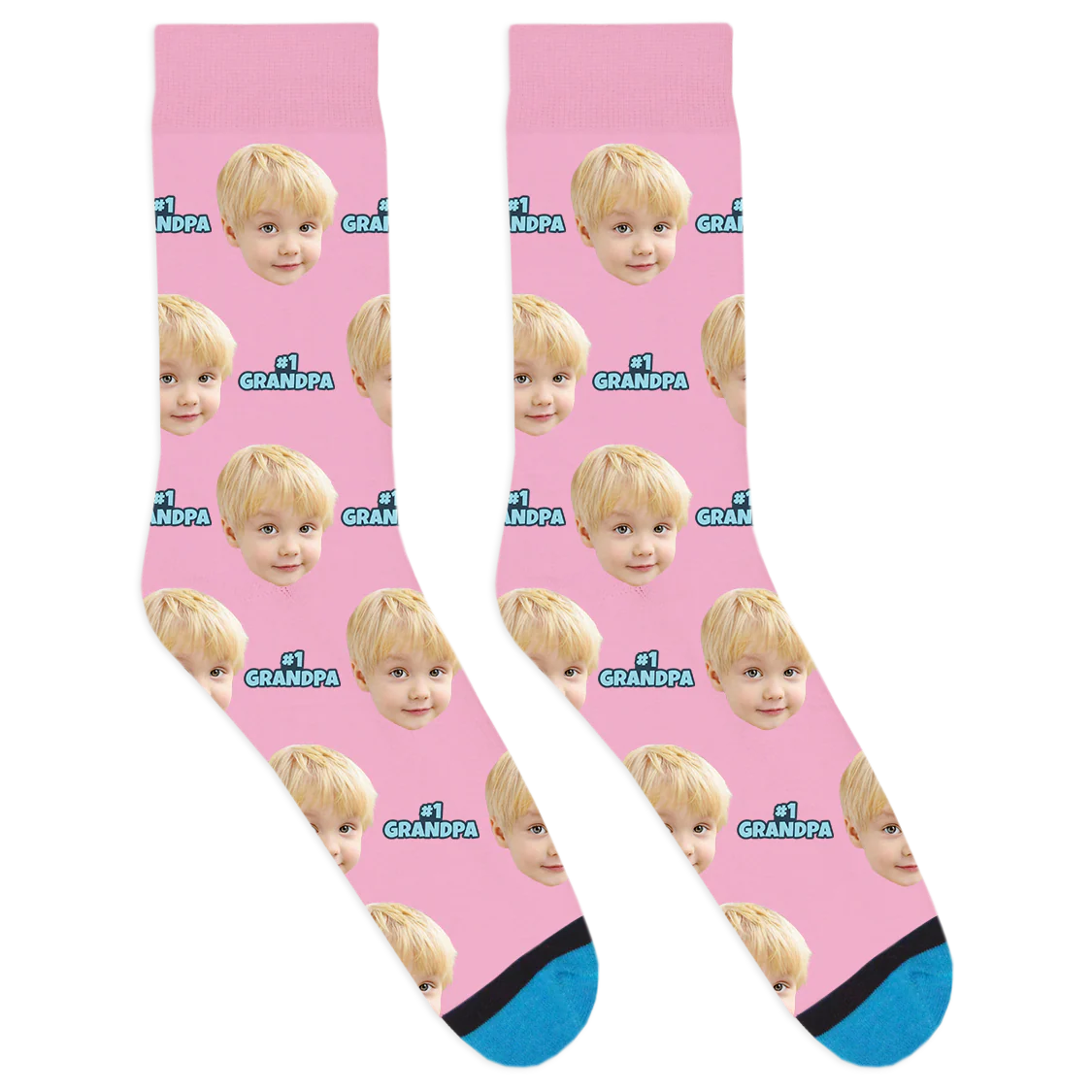 Custom # 1 Grandpa Socks - Image 7