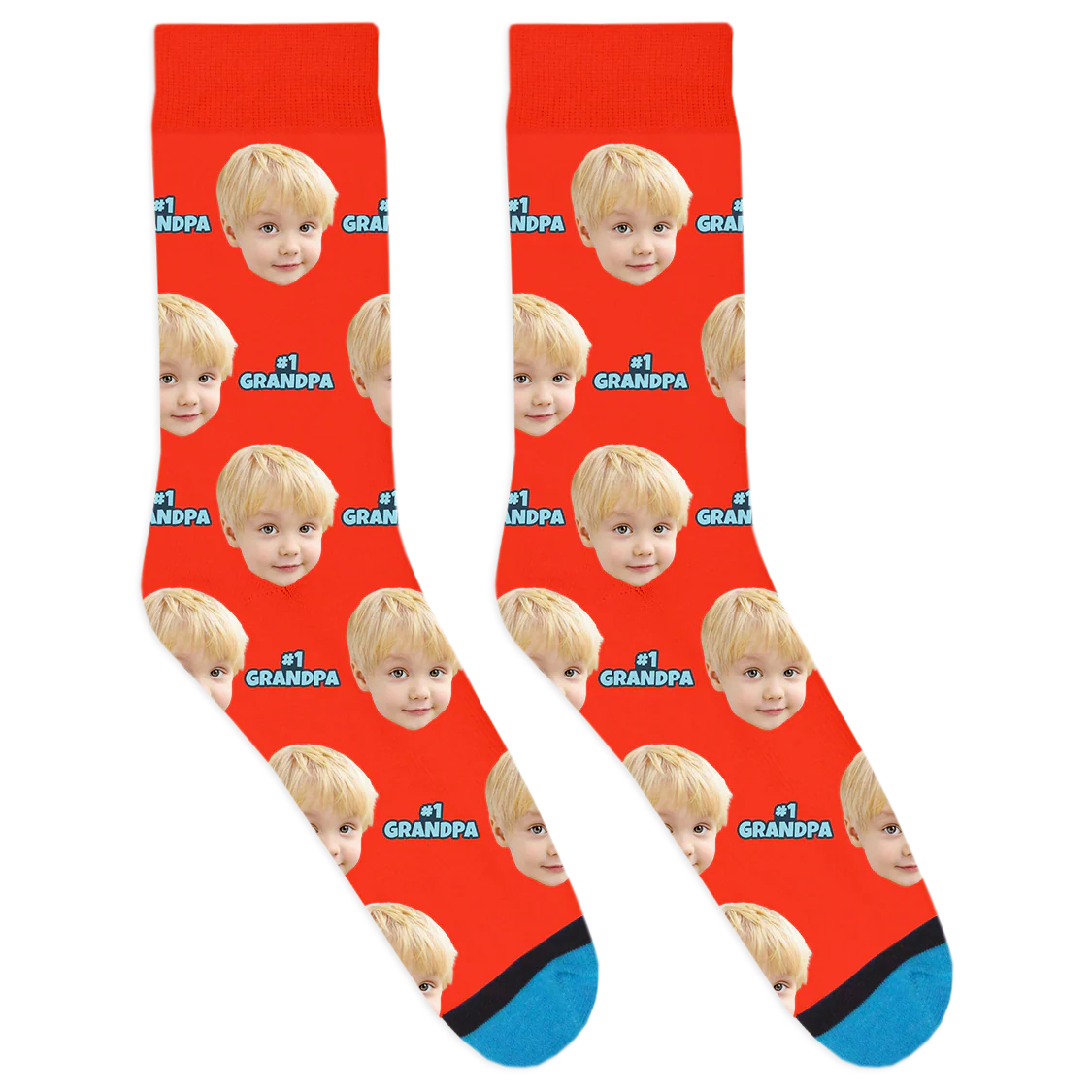 Custom # 1 Grandpa Socks - Image 9