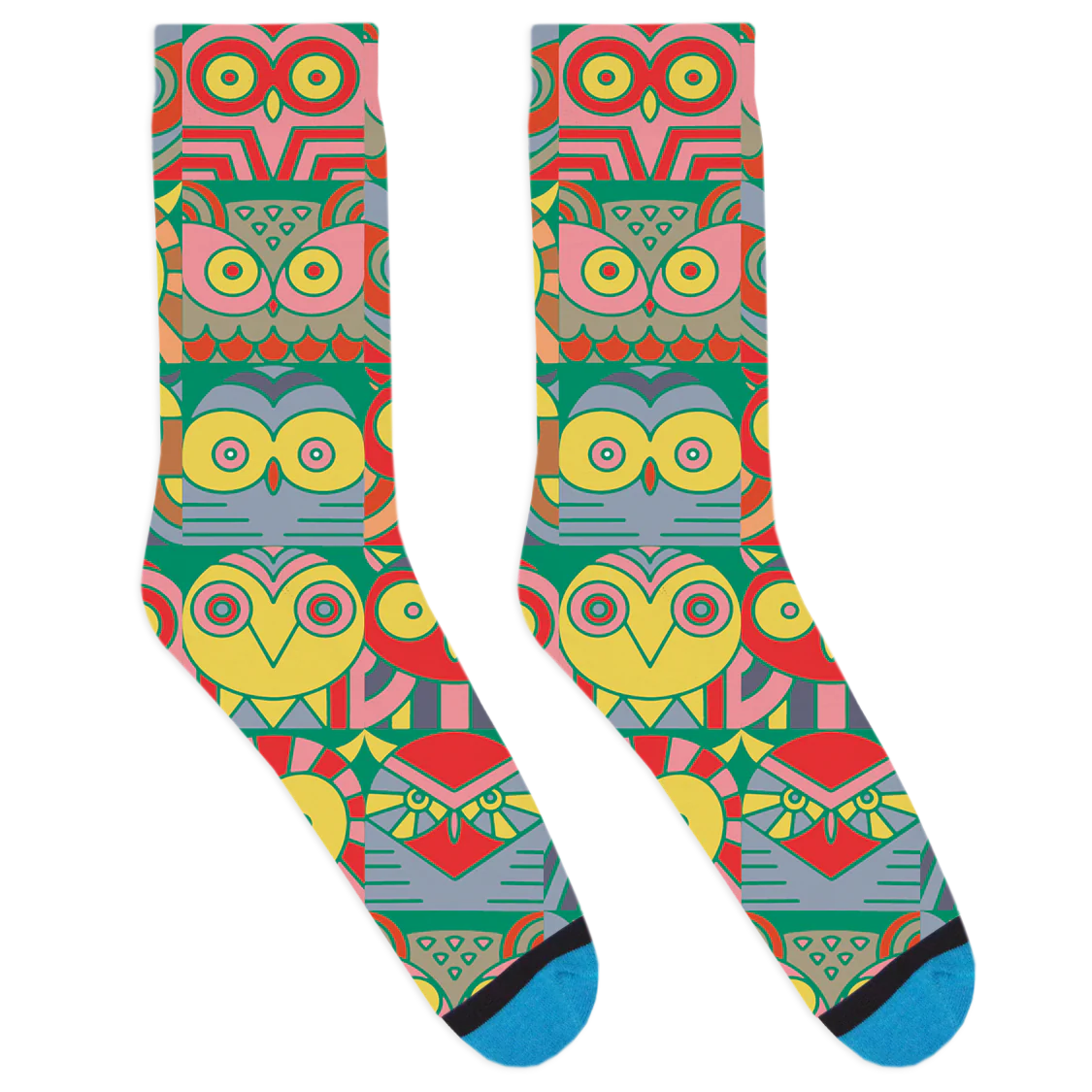 Owl Faces Socks - Image 2