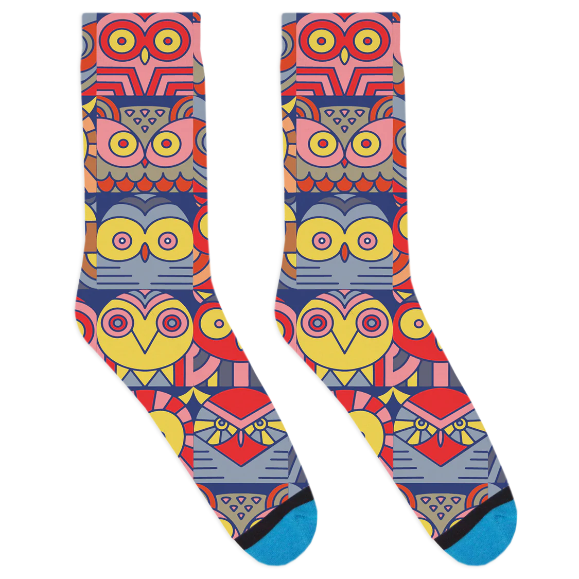 Owl Faces Socks - Image 3