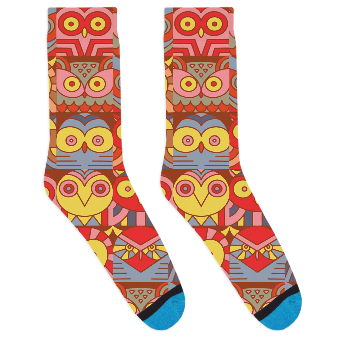 Owl Faces Socks - Image 4