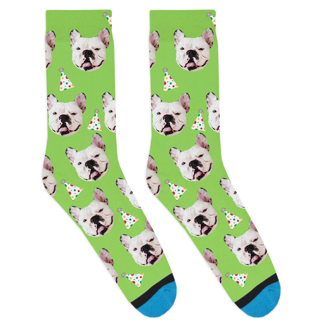 Custom Party Hat Socks - Image 3
