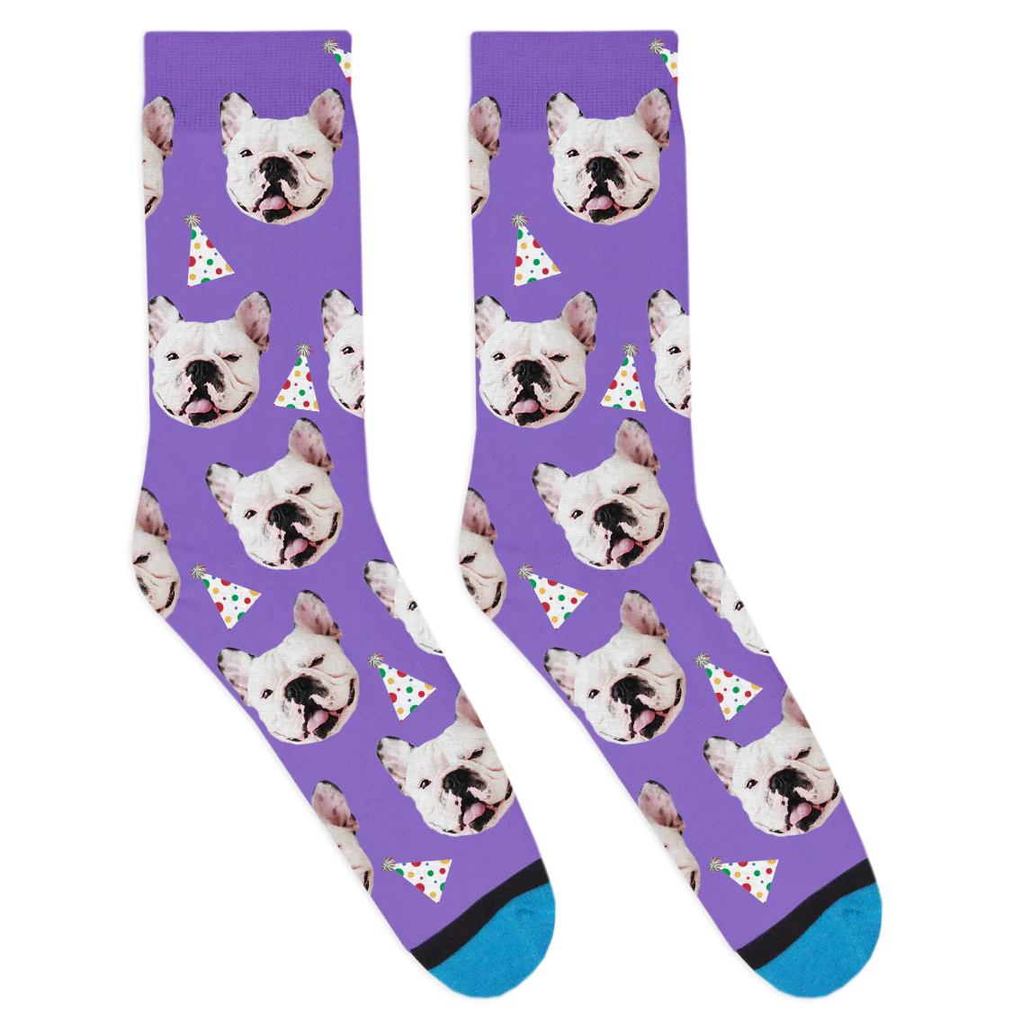 Custom Party Hat Socks - Image 8