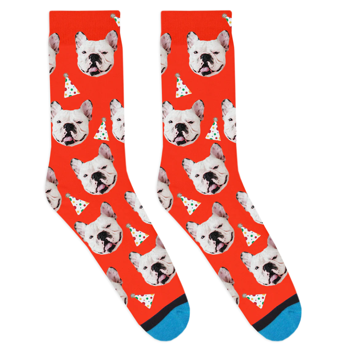Custom Party Hat Socks - Image 9