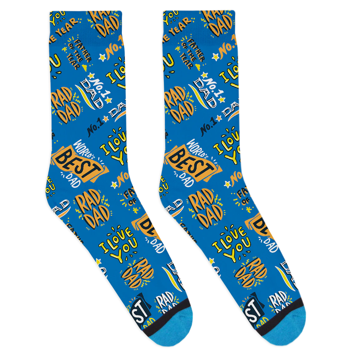 Pre-Designed Dad Pattern Sock Deal