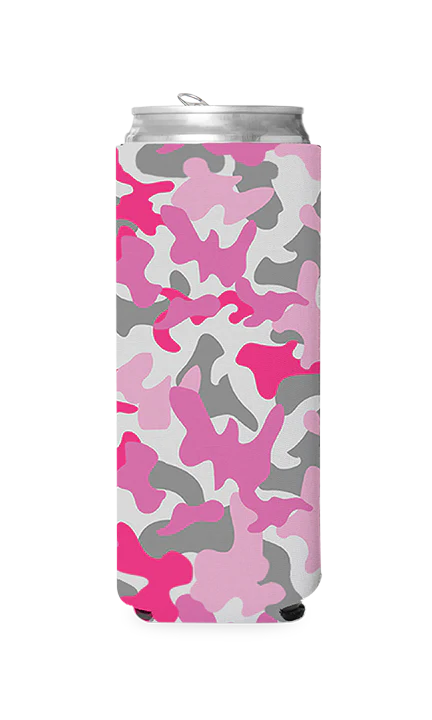 Pink Camo Predesigned Can Cooler - Image 2