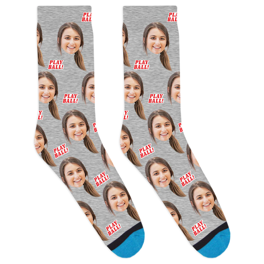Custom Play Ball Socks - Image 4