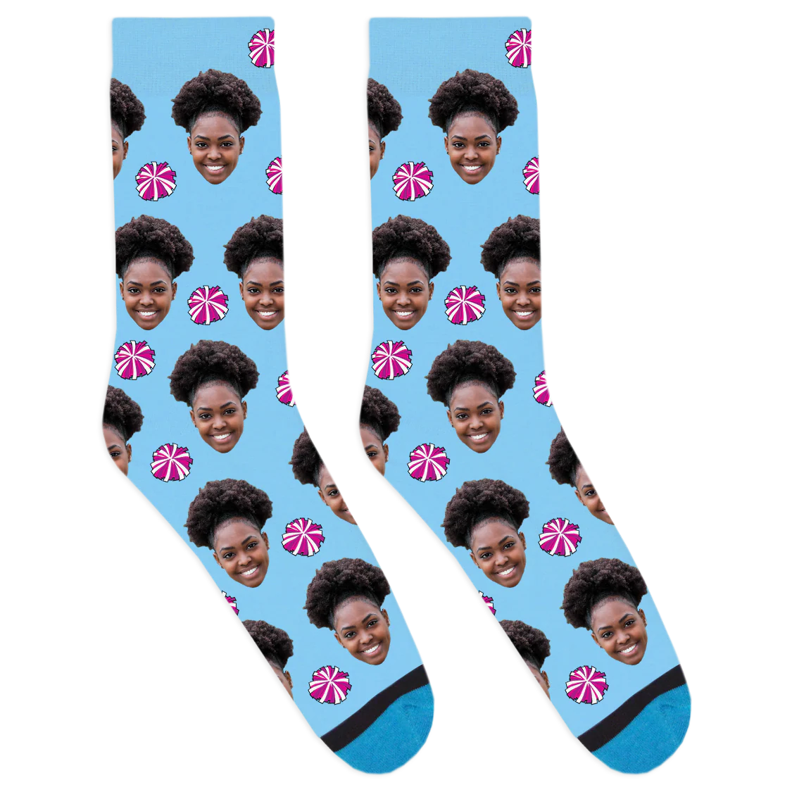 Custom Pom Pom Socks - Image 2