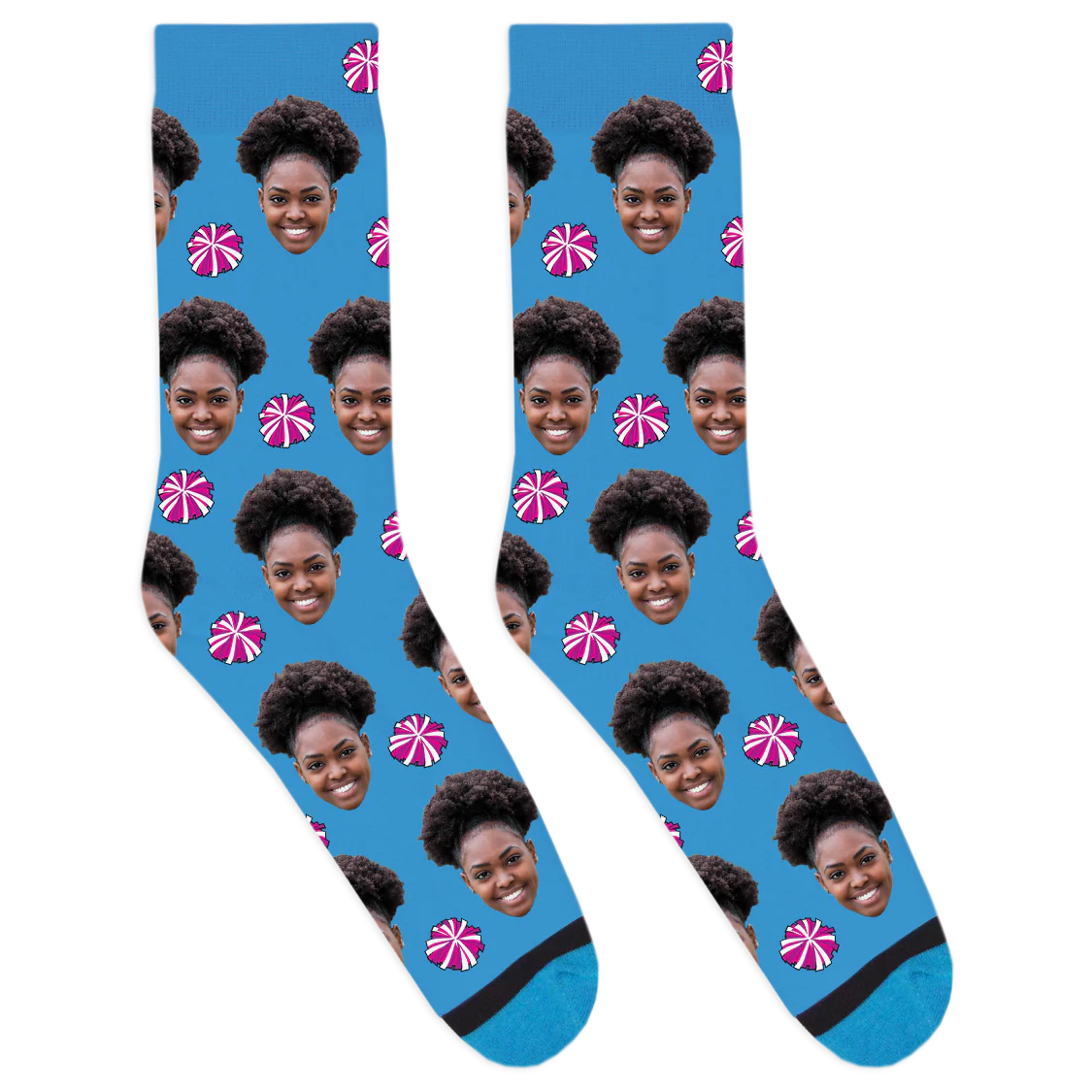 Custom Pom Pom Socks - Image 3