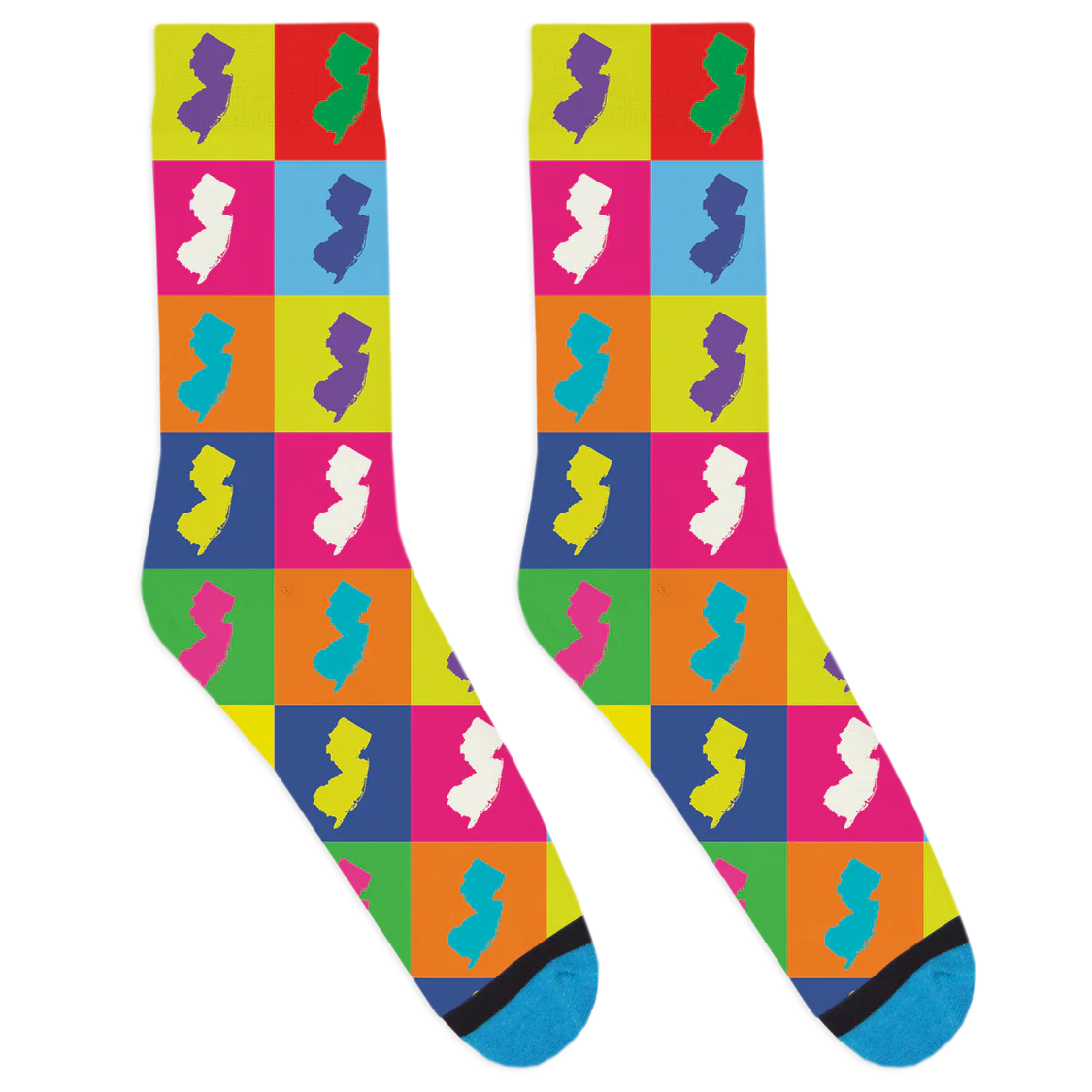 Pop Art New Jersey Socks