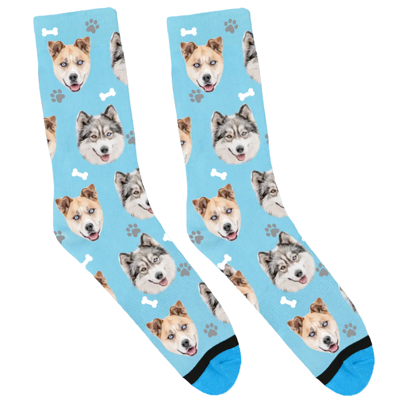 Custom Pup Frankie Socks