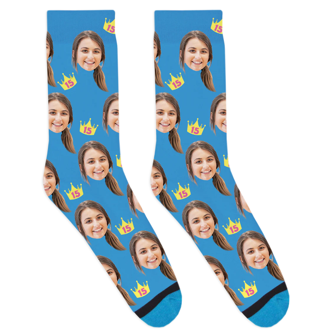 Custom Quinceañera Socks - Image 3