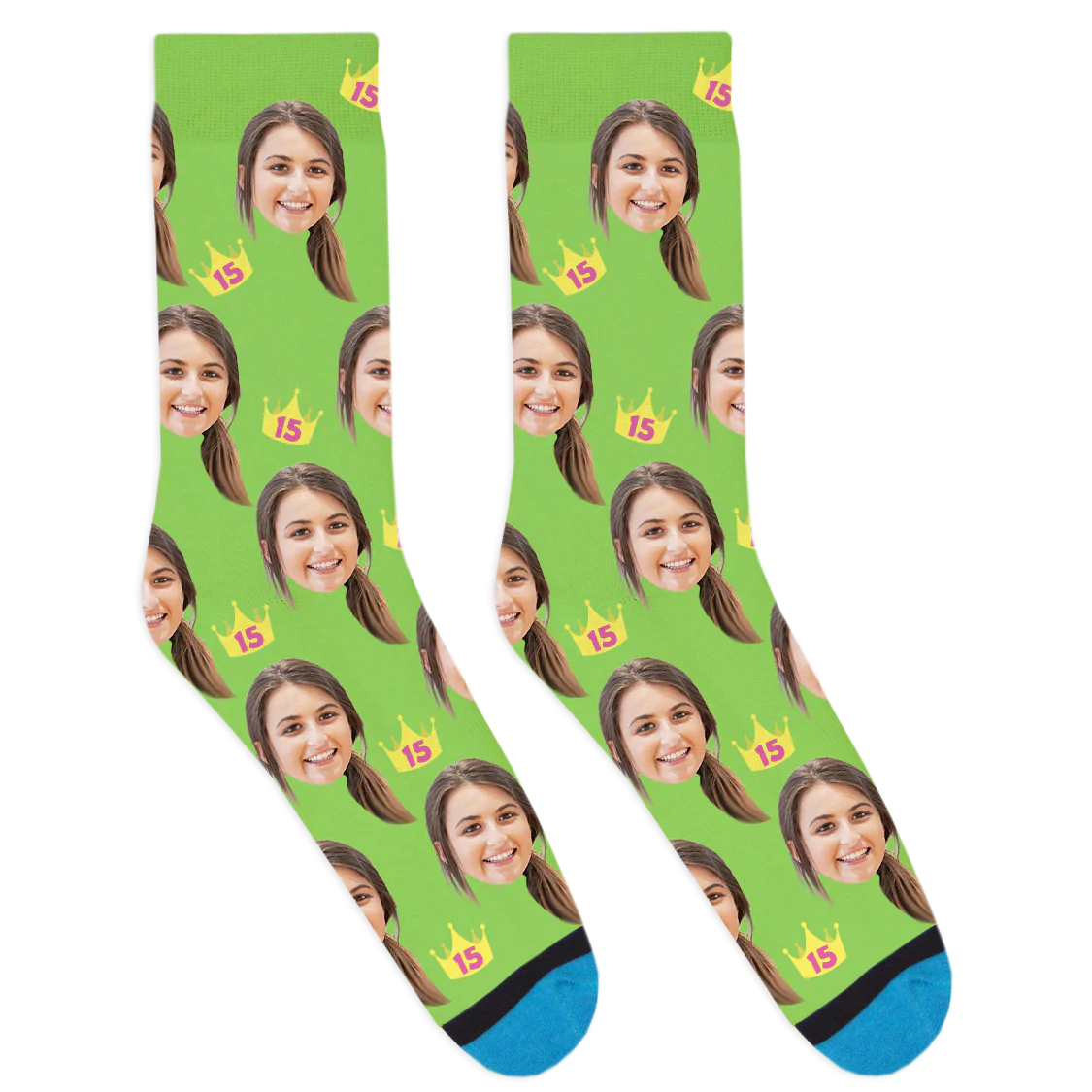 Custom Quinceañera Socks - Image 4