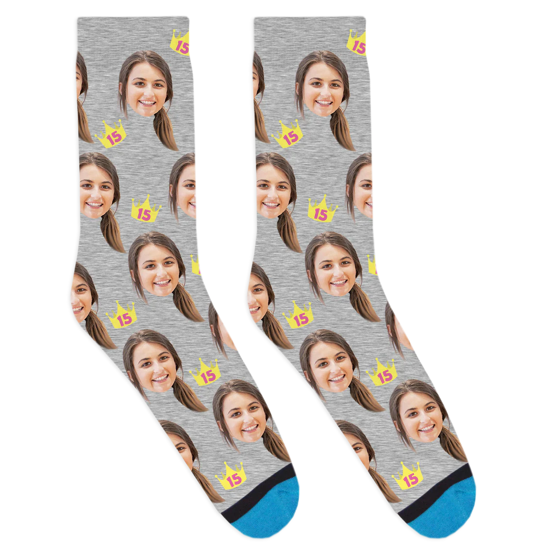 Custom Quinceañera Socks - Image 5