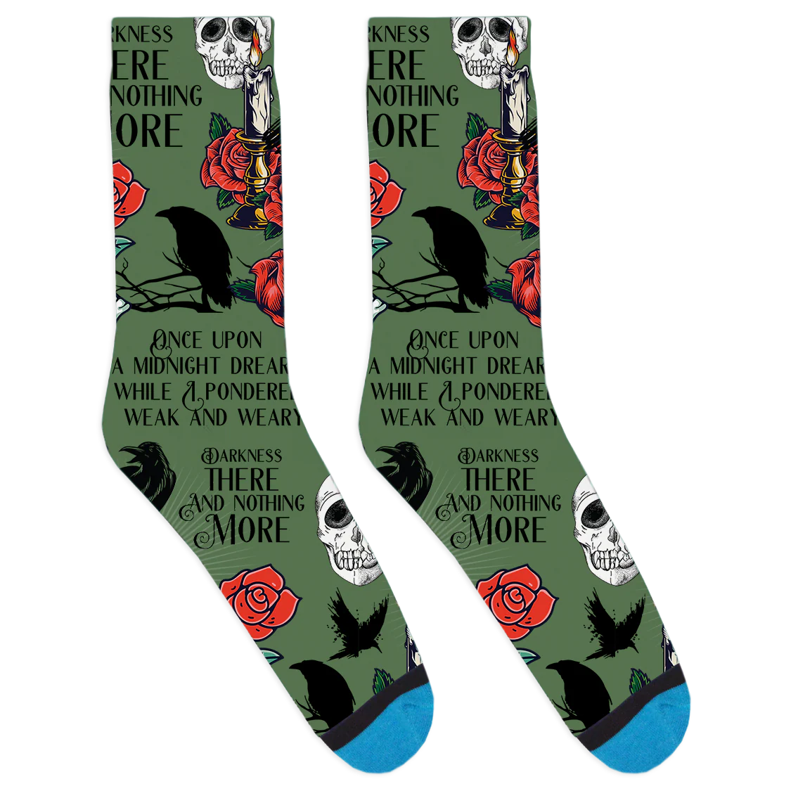 Quoth the Raven Socks - Image 2