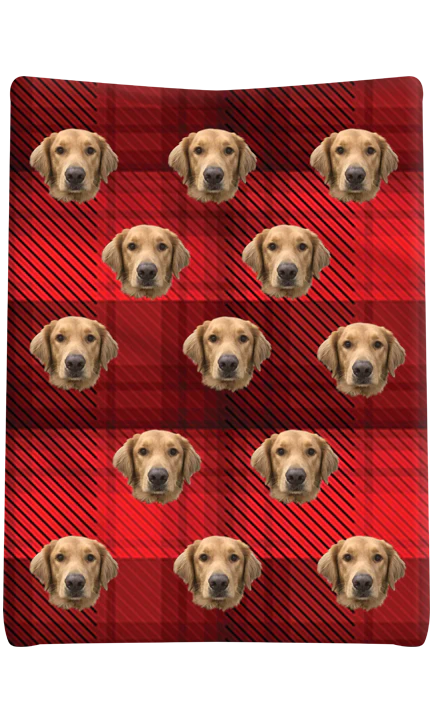 Custom Red Flannel Blanket Deal