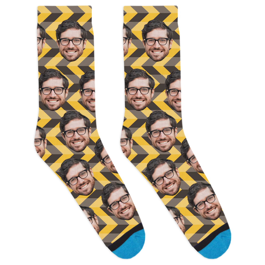 Custom Stripe Zag Socks - Image 2