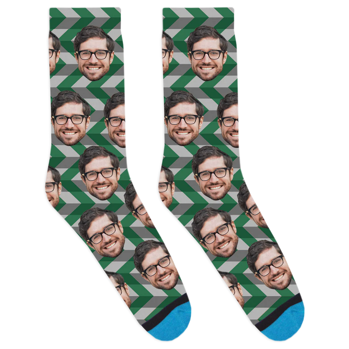 Custom Stripe Zag Socks - Image 4