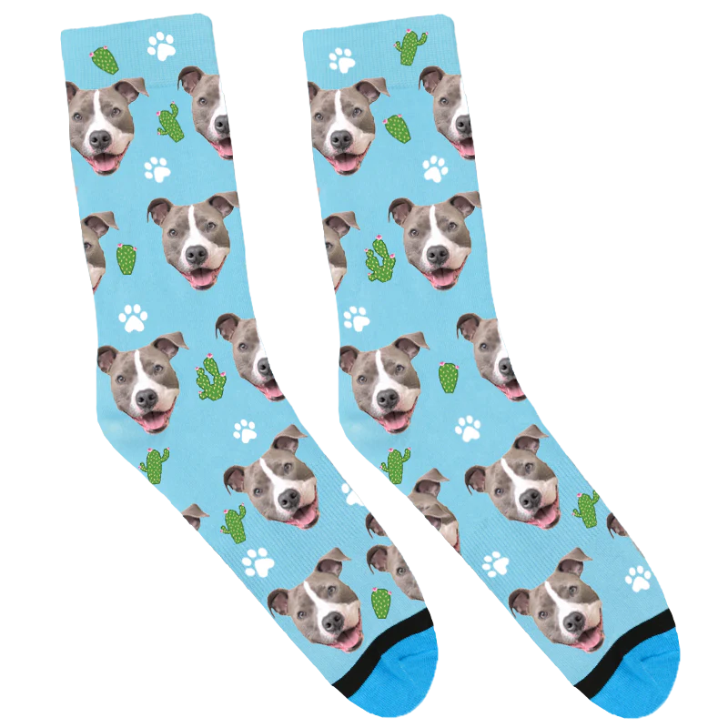 Rey the Pitbull Socks