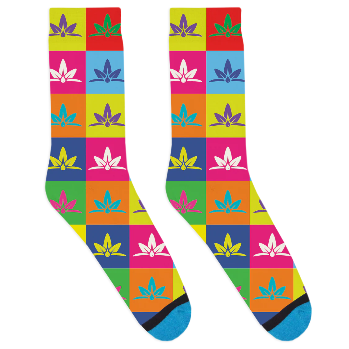 Riverbluff Logo Pop Art Socks