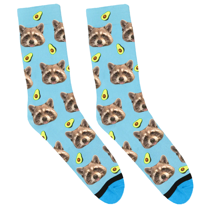 Rocket Da Raccoon Socks
