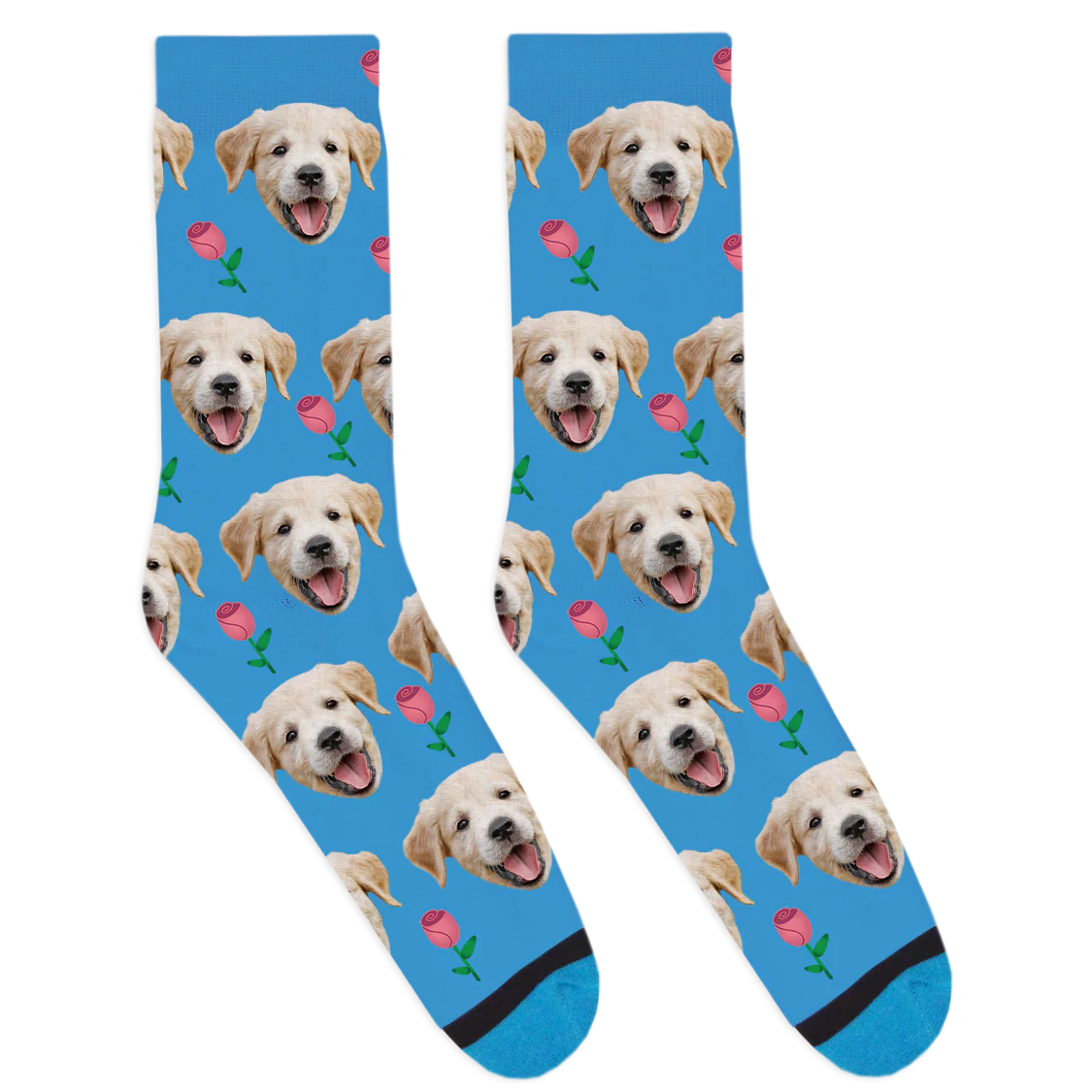 Custom Roses Socks - Image 3