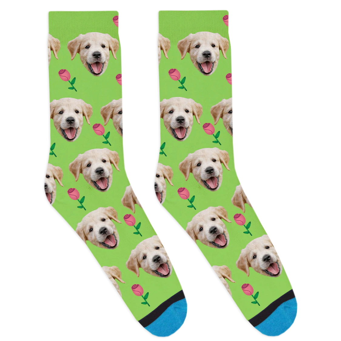 Custom Roses Socks - Image 4