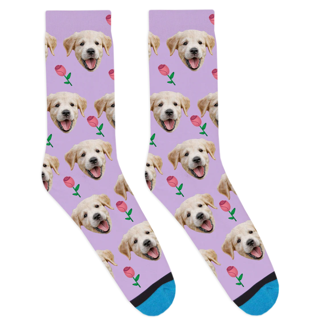 Custom Roses Socks - Image 6