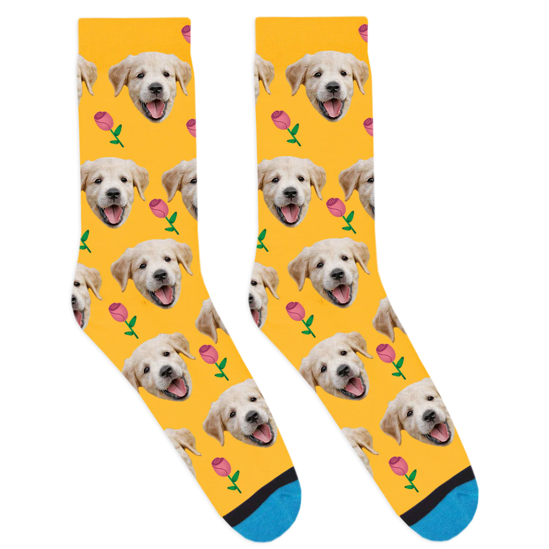 Custom Roses Socks - Image 7