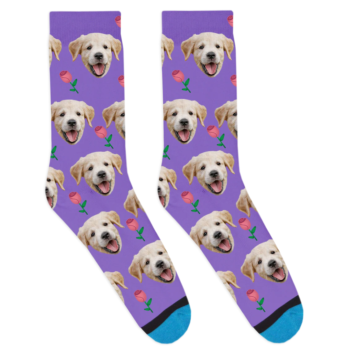 Custom Roses Socks - Image 8