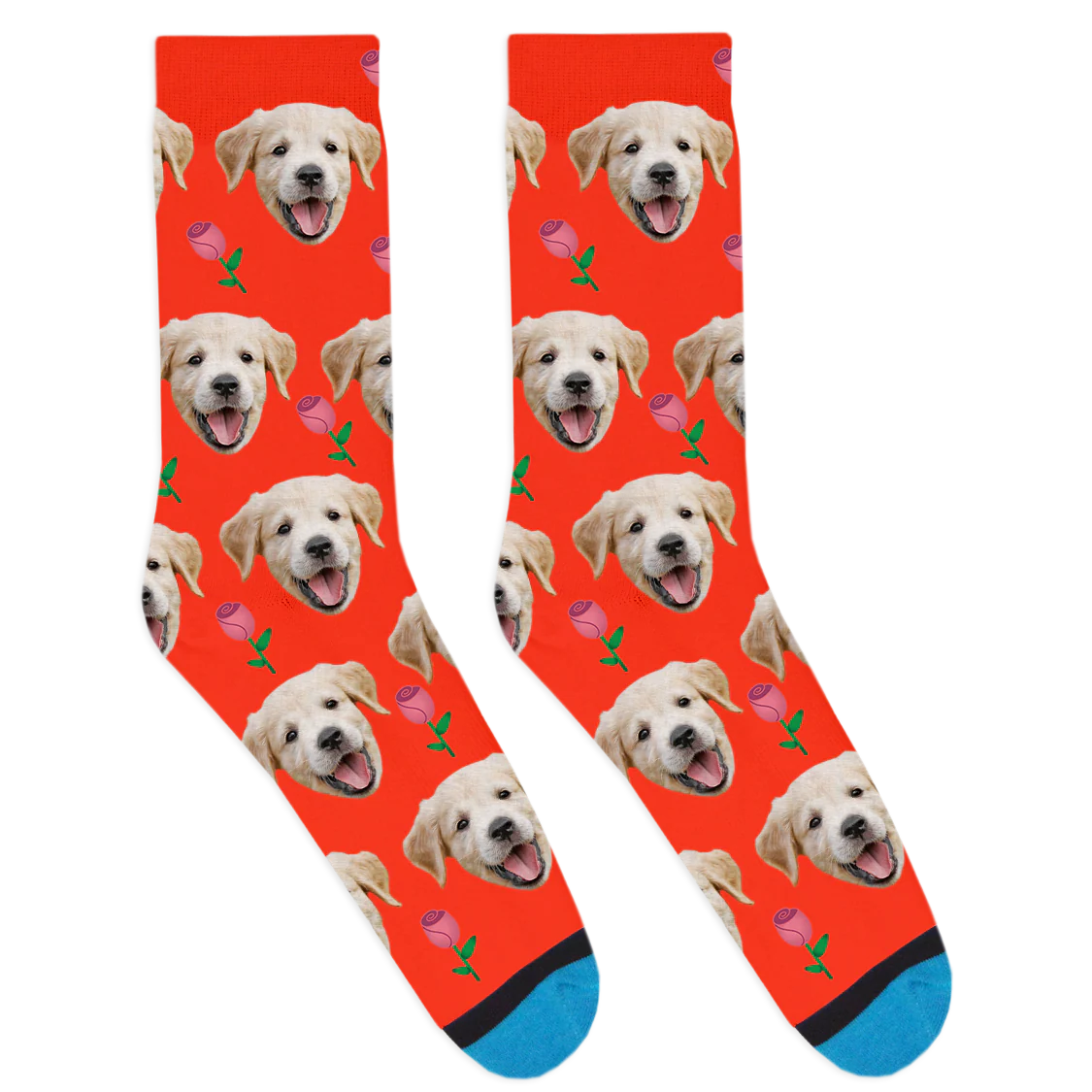 Custom Roses Socks - Image 9