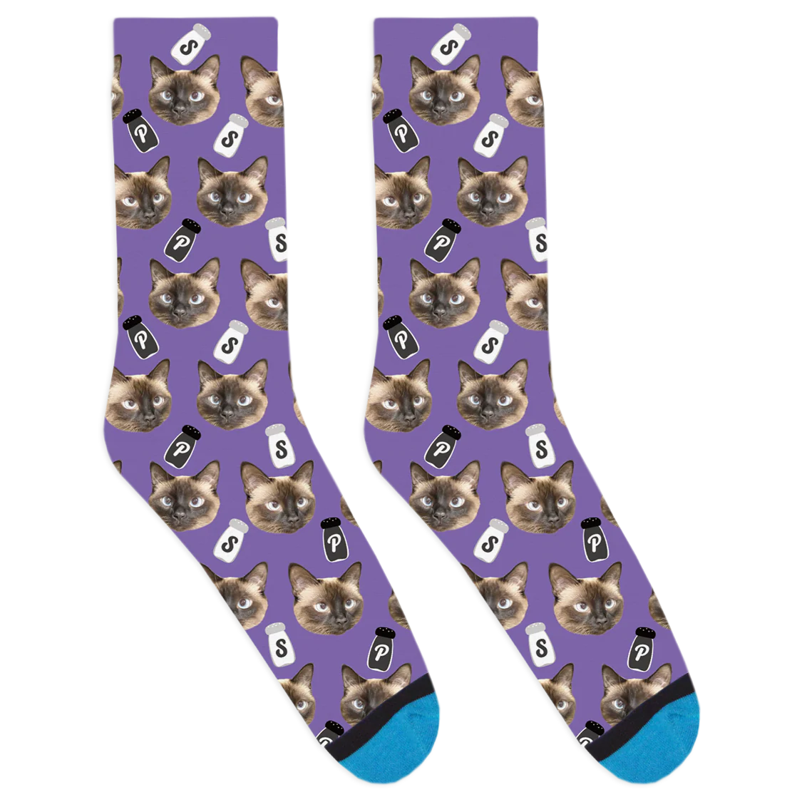 Salt and Pepper Socks
