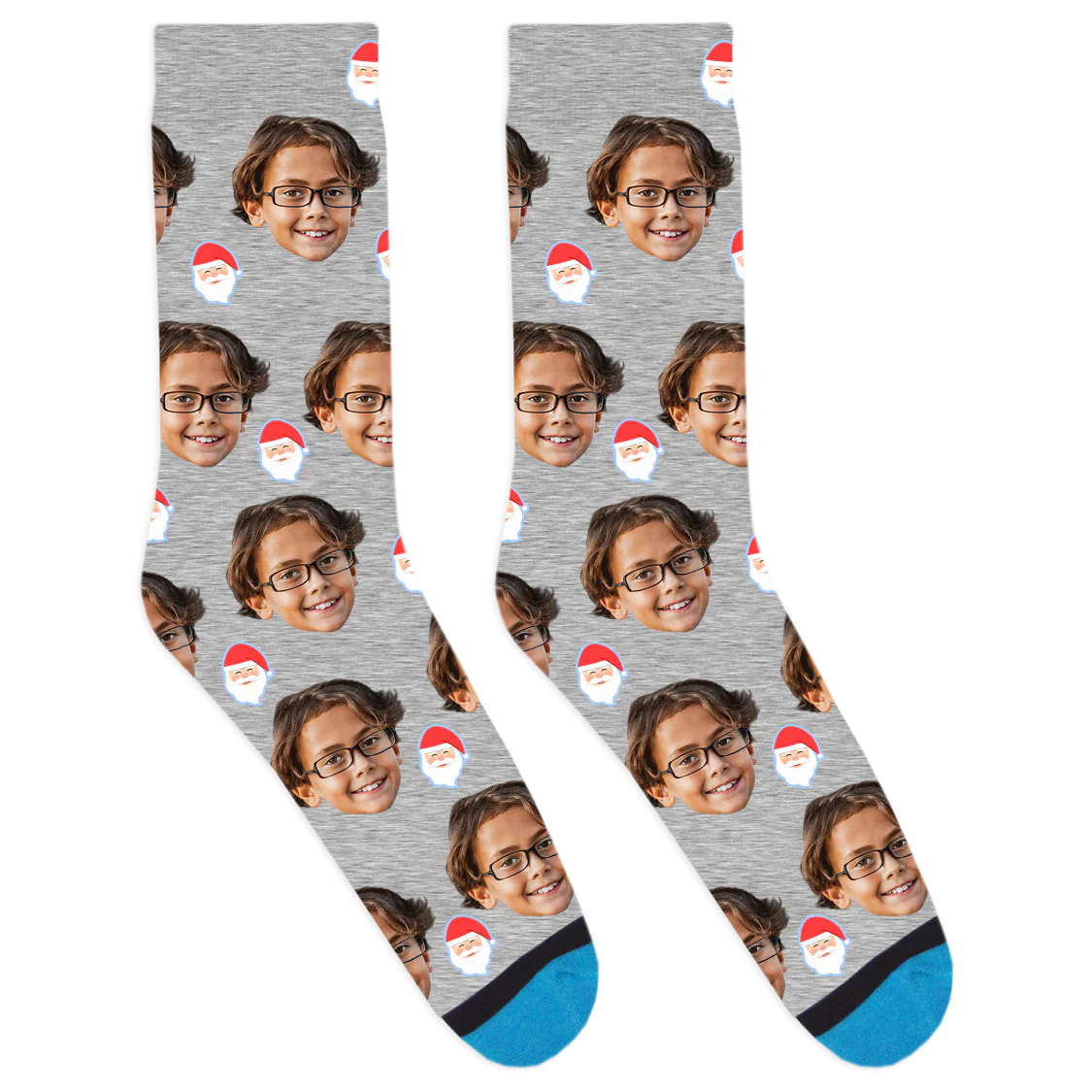 Custom Santa Claus Socks - Image 4