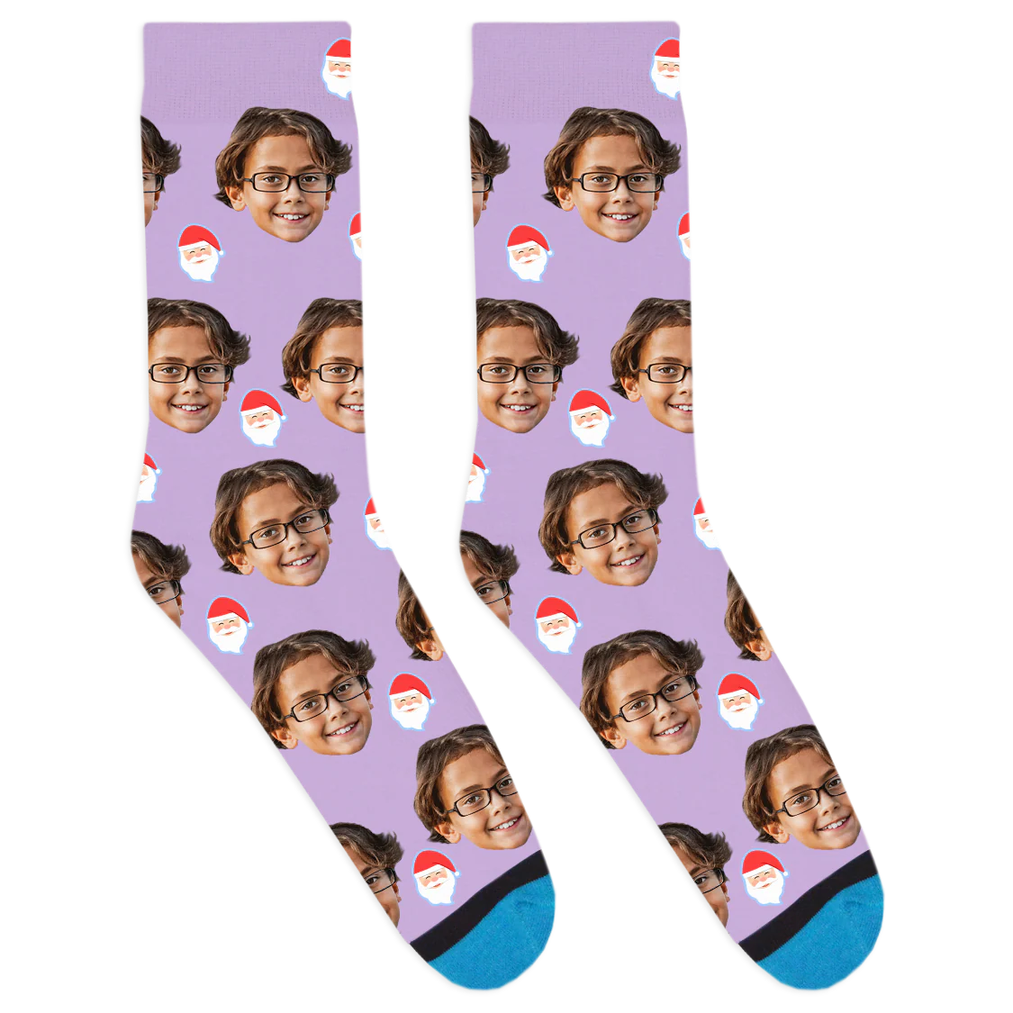 Custom Santa Claus Socks - Image 5