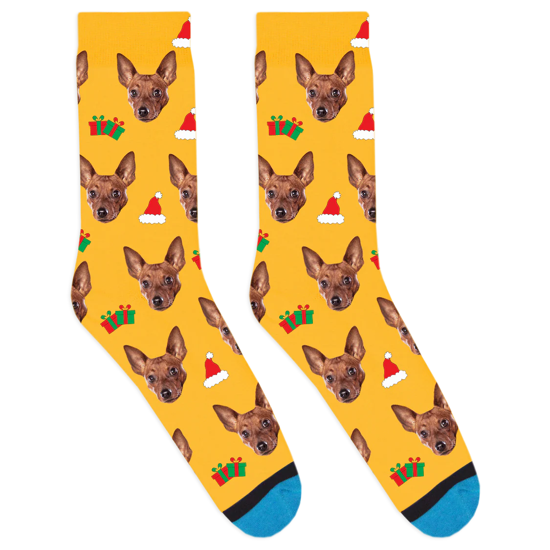 Custom Santa Hat Socks - Image 6